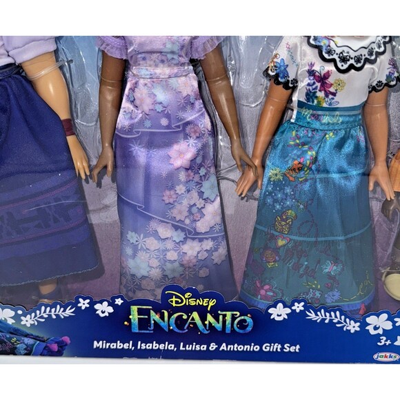 Disney Encanto 4 Doll Gift Set - BRAND NEW -Mirabel, Isabela, Luisa and Antonio - Picture 6 of 11